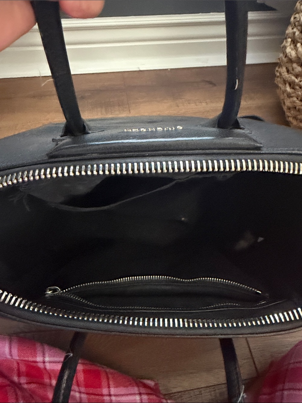 Givenchy Black Pebbled Leather Holdall Satchel - Picture 6 of 6